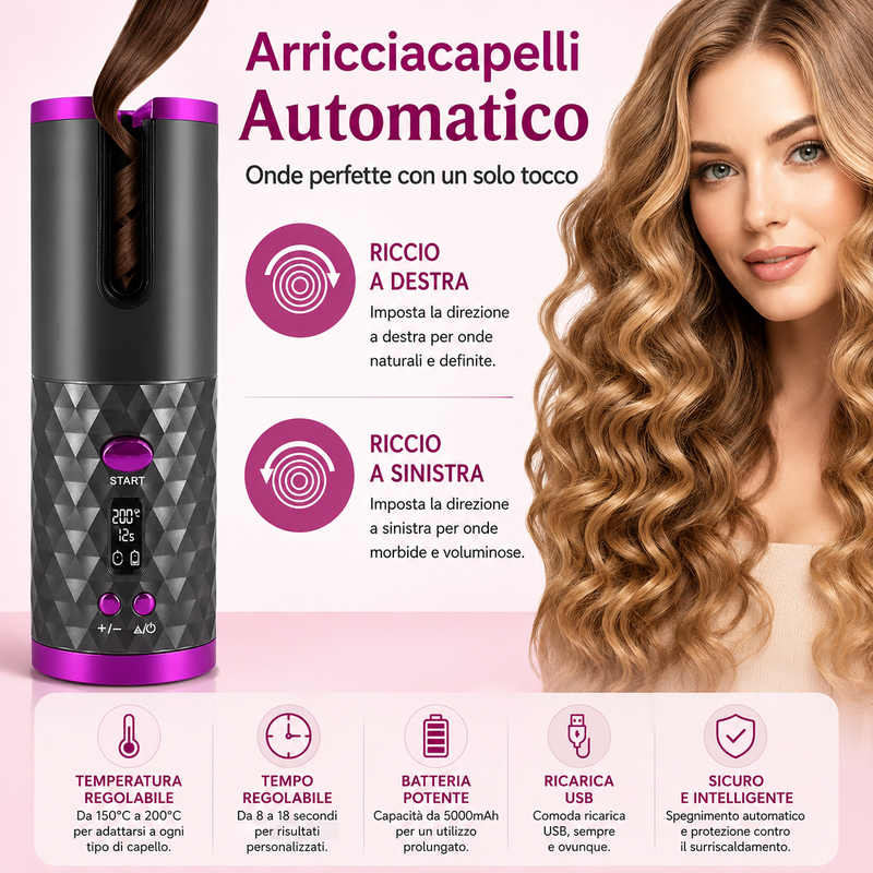 Bigodino Wireless Ricci Perfetti